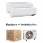 AIRE ACONDICIONADO 2X1 CON INSTALACIÓN | SAMSUNG - GAMA FREE JOINT MULTI INVERTER + WIND FREE COMFORT R-32